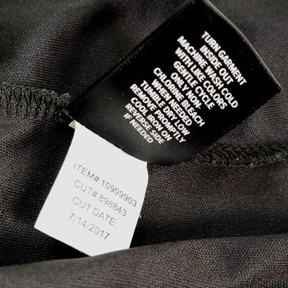 Torrid Black Floral Embroidered Mesh Tunic Top 3/4 Bell Sleeves Women's Size 1 - Picture 6 of 8